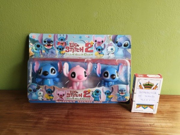 Producto - 1097 - Muñecos Stitch x3 e/Blister