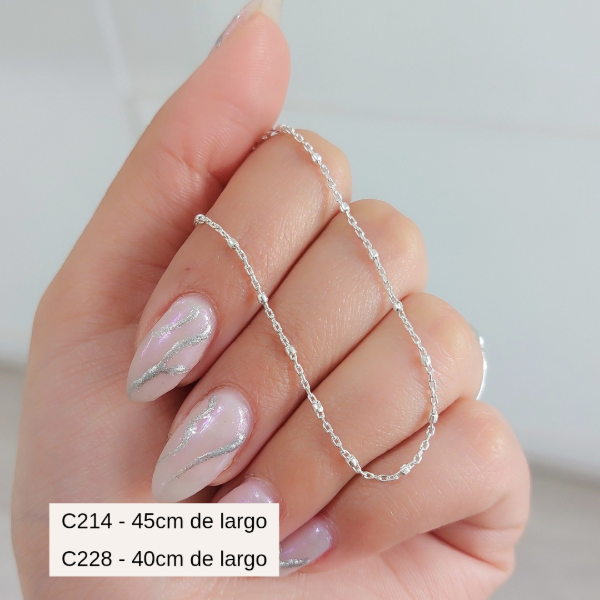 Producto - Cadena eslabones mini pelotitas