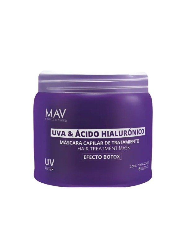 Producto - Mav baño de crema Uva y acido hialuronico 250gr