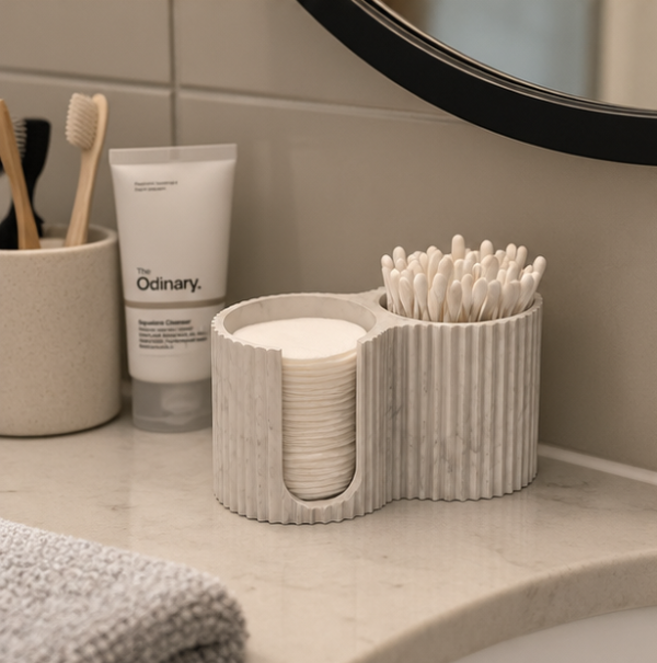 Producto - Organizador de Baño para hisopos y discos de algodón - 4