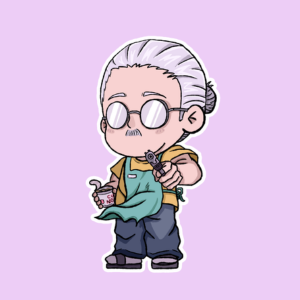 Producto - Stickers en Vinilo - Sakamoto Days - Sakamoto