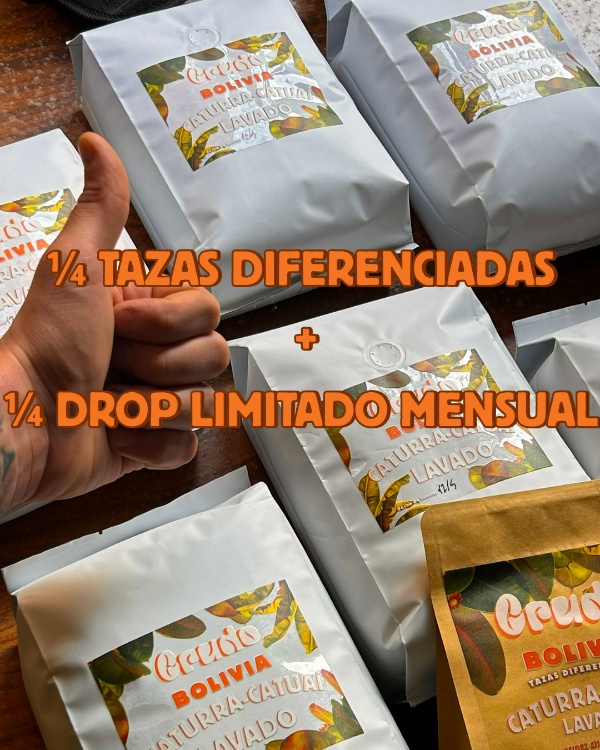 Producto - Suscripción mensual, Drop Rotativo + Tazas Diferenciadas en 1/4