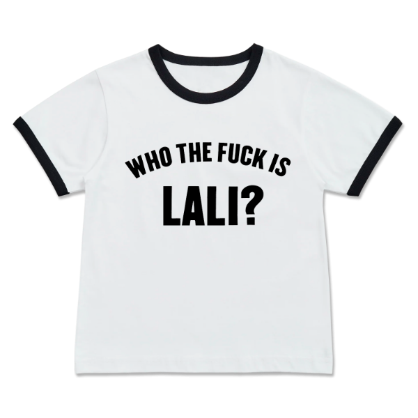 Producto - Baby Tee - Who The Fuck Is Lali
