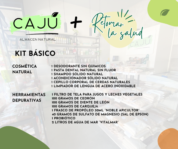 Producto - KIT BÁSICO PARA EL PROGRAMA RETOMAR LA SALUD