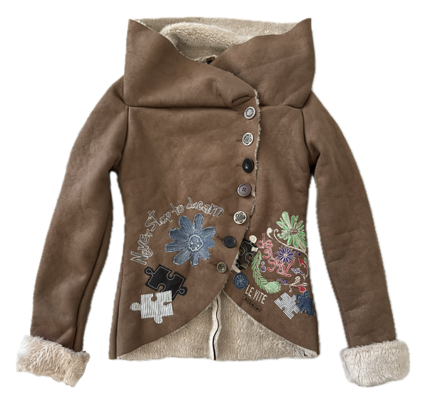 Producto - desiguaL fun+whimsy fur coat