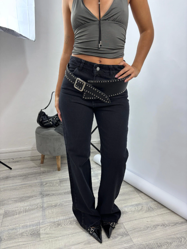 Producto - Denim Negro rígido