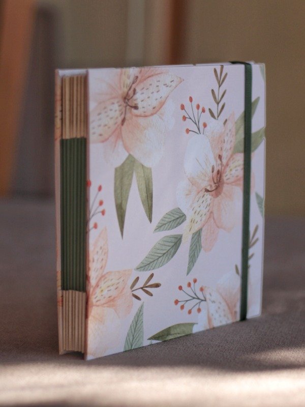Producto - Cuaderno álbum removible flores