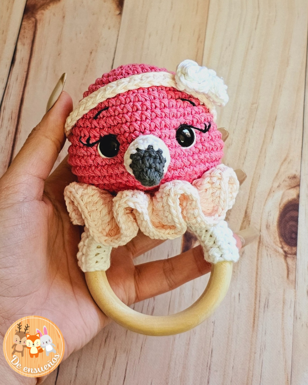 Producto - Sonajero de Pinky - Guía de tejido