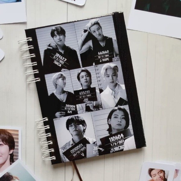 Producto - Cuaderno temático BTS