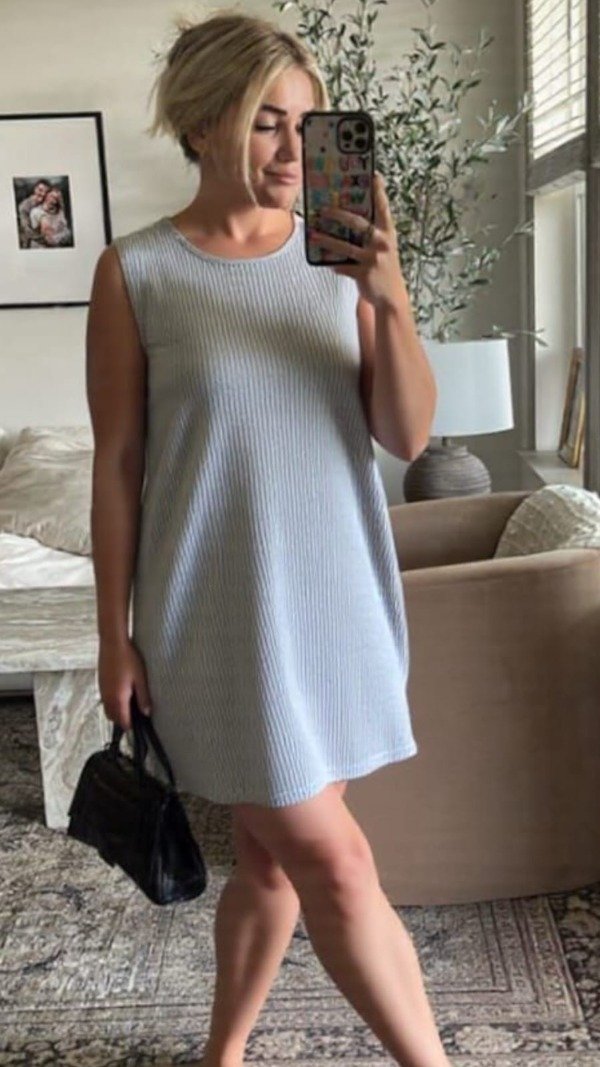 Producto - VESTIDO CLOE LISO (MOLEY)