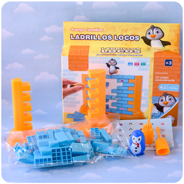 Producto - Ladrillos Locos - No dejes que el pingüino se caiga