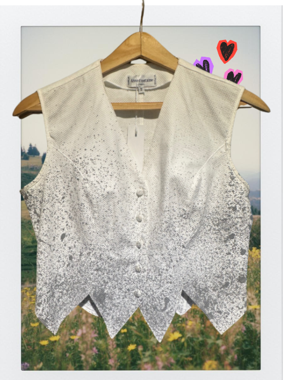 Producto - Chaleco Humanidad blanco