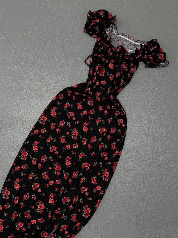 Producto - Vestido roset negro