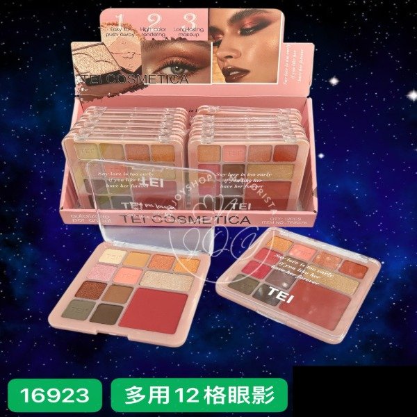 Producto - PALETA DE SOMBRAS OJO TEI 12 COLORES