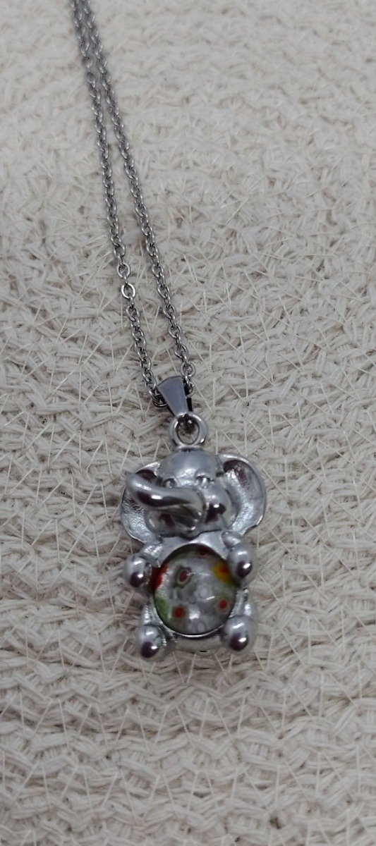 Producto - Elefante con cristal de Murano