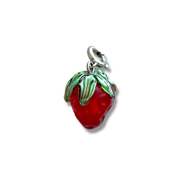 Producto - Charm Frutilla translúcido