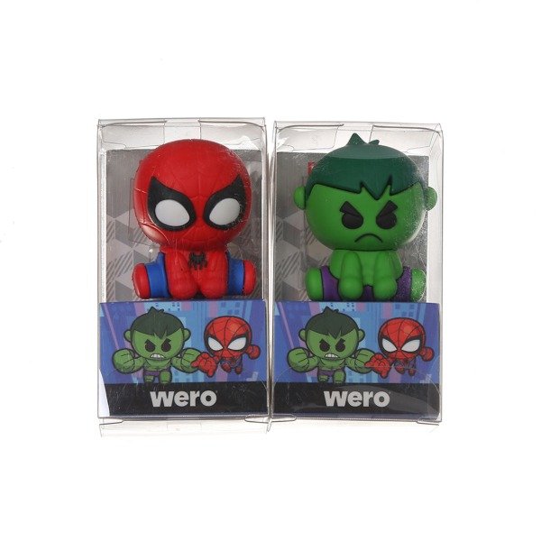 Producto - WERO 26 SACAPUNTAS 3D MARVEL