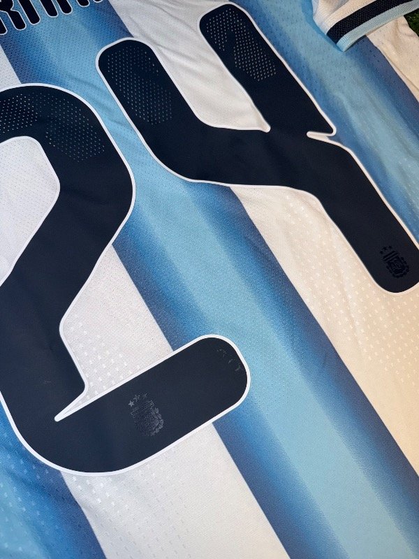 Camiseta climacool+ titular Argentina vs Egipto (E. Fernandez 24) — imagen 8