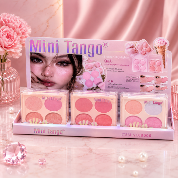 Producto - PALETA SOMBRAS 4 COLORES ICE CREAM MINI TANGO LLB006