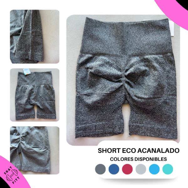 Producto - Short Push Up ECO ACANALADO T.U (38-40)