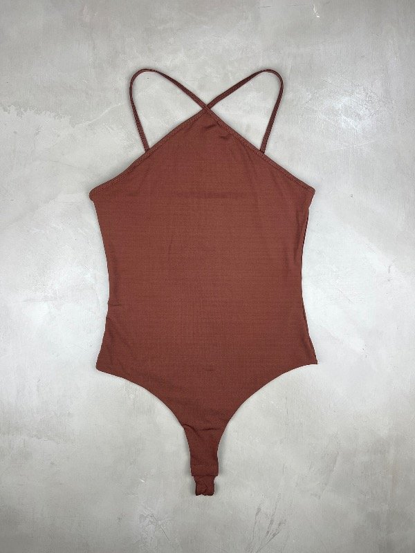 Producto - Terracotta Halter Bodysuit - 0