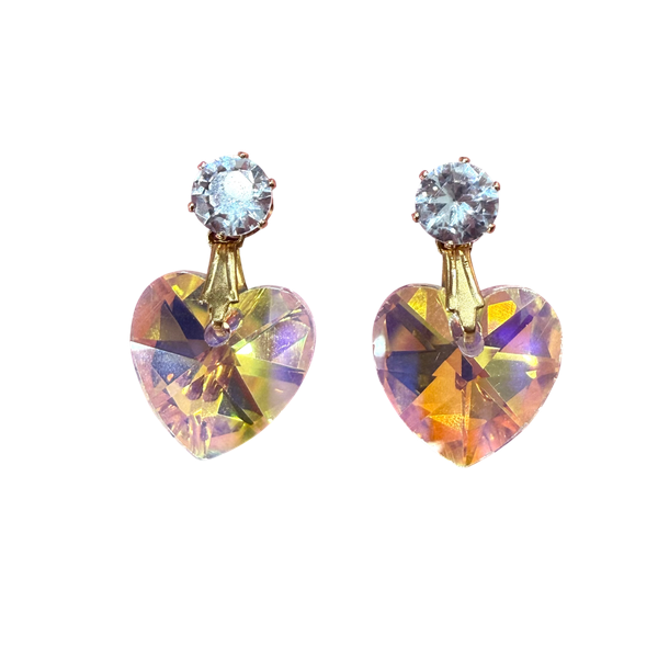 Producto - Aros Swarovs Tornasol-Titanio