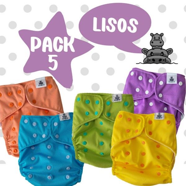 Producto - Pack 5 - Lisos