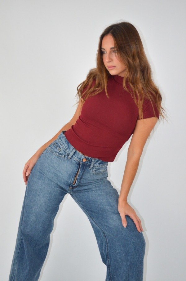 Producto - JEAN WIDE LEG MATIZADO