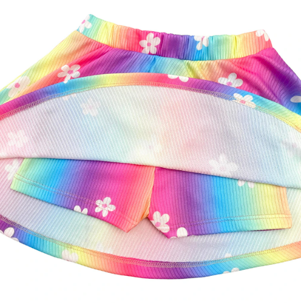 Producto - Pollera short arco iris - 3