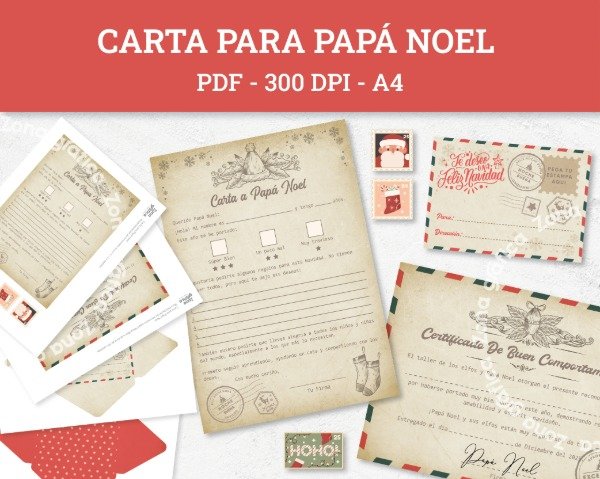 Producto - Carta para Papá Noel