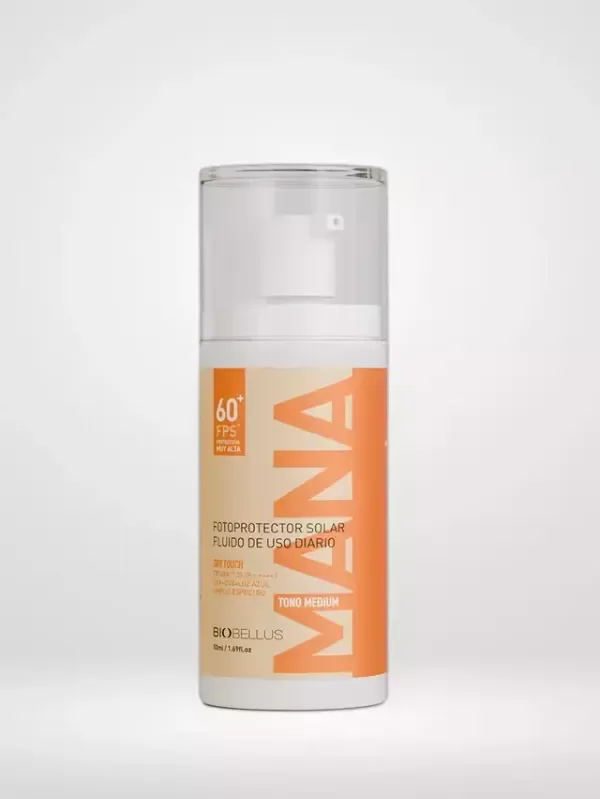 Producto - Protector Solar MANA Biobellus FPS60 Tono Medio