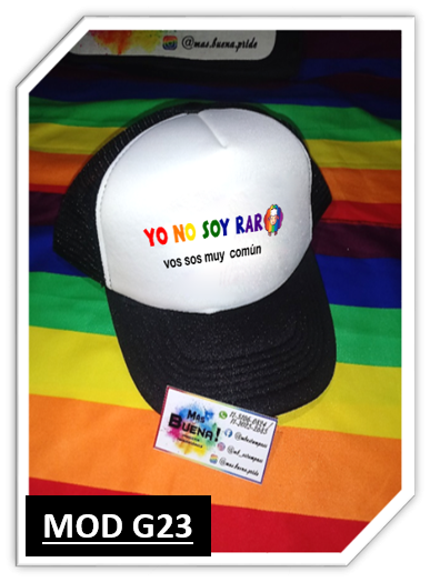 Producto - Gorra Trucker No soy RARE Pride