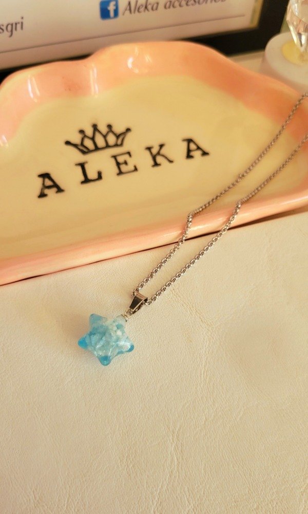 Producto - Collar cielo forma de estrella de acero quirúrgico - 3