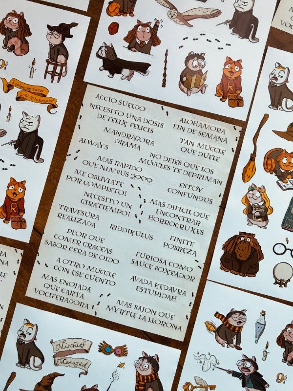 Producto - Stickers Frases Michipawtter