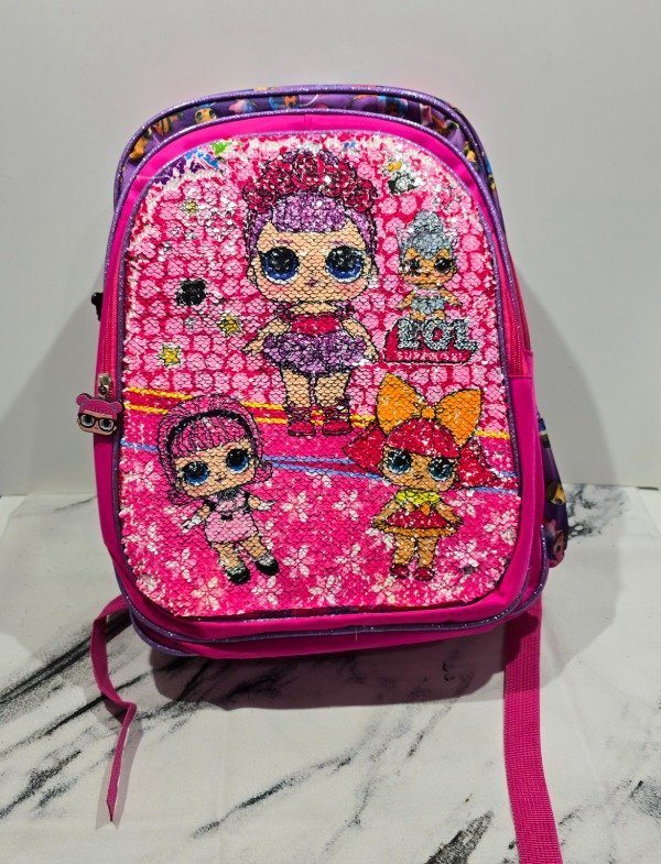 Producto - Mochila lentejuelas LOL
