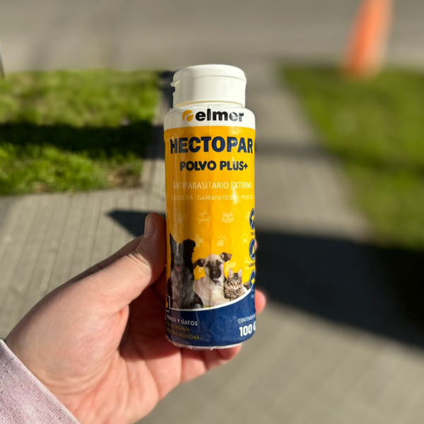 Producto - Talco Elmer antiparasitario externo