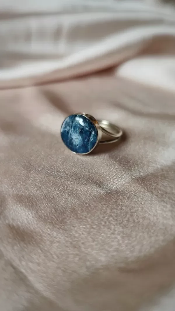 Producto - Anillo APATITO AZÚL Sinceridad