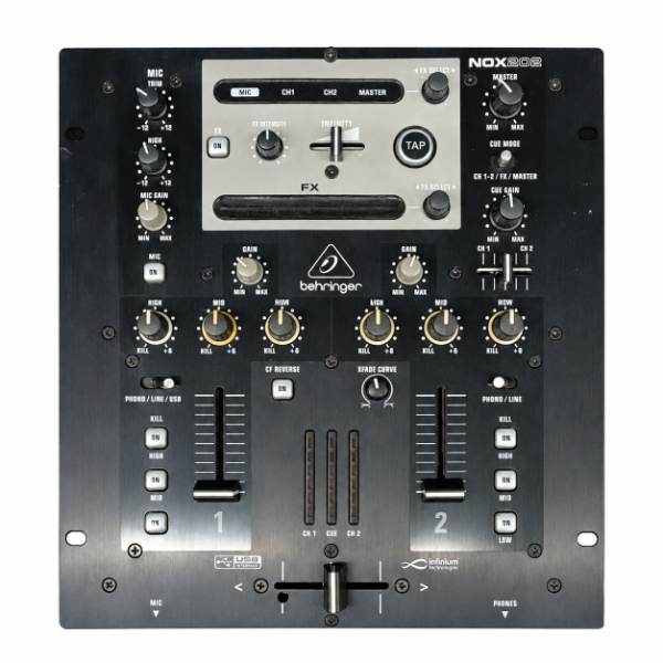 Producto - CONSOLA MEZCLADORA BEHRINGER NOX202 - 0