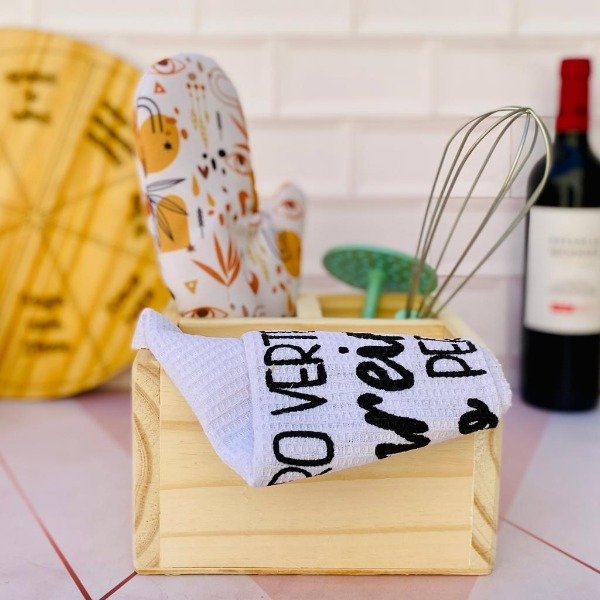 Producto - CUBO MULTIUSO MADERA LISO 20x20cm