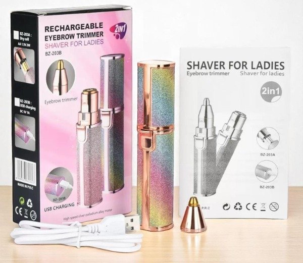 Producto - DEPILADOR FACIAL BAWLESS 2 EN 1 SHAVER FOR LADIES