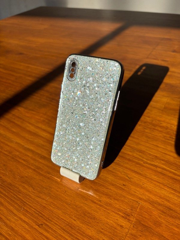 Producto - FUNDA SHINE PLATA IP X/XS