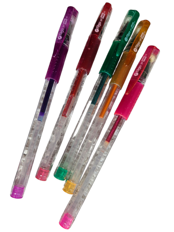 Producto - Birome Roller Gel con Glitter