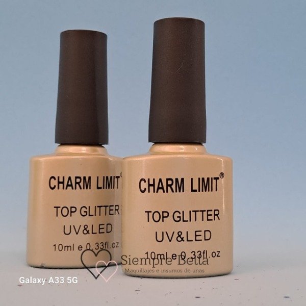 Producto - Top coat glitter