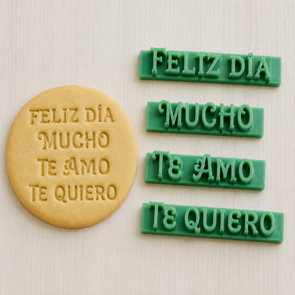 Producto - SELLOS FELIZ DIA- TE QUIERO-TE AMO-MUCHO
