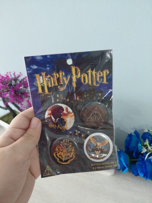 Producto - Pack de pines x 4 - Harry Potter