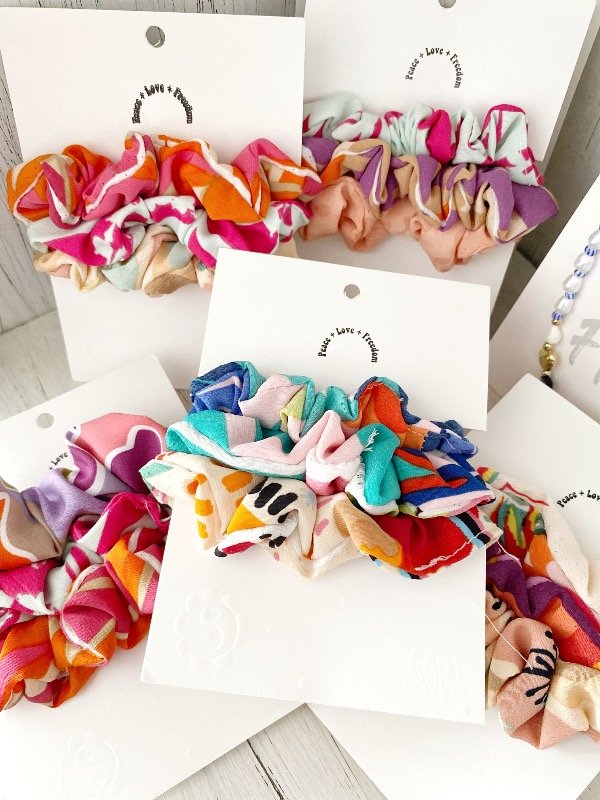 Producto - Set x3 scrunchies