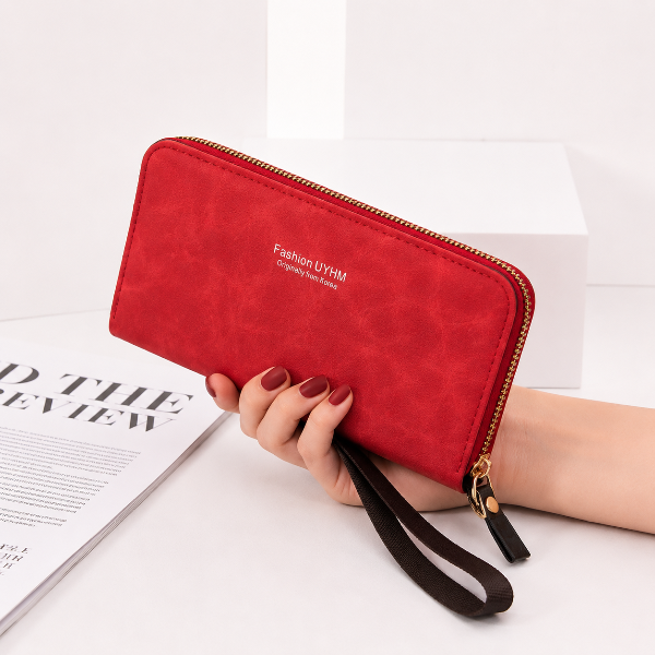 Producto - BILLETERA MAXI PREMIUM - ROJO