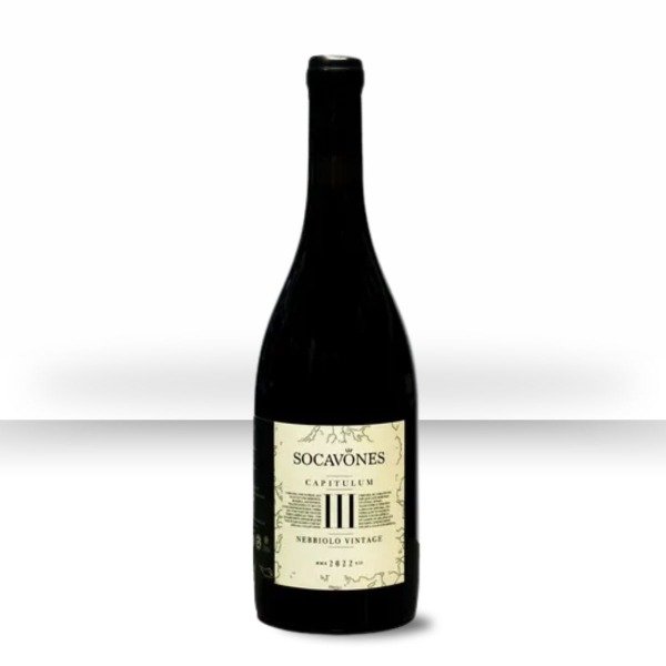 Producto - Socavones Capitulum III Nebbiolo