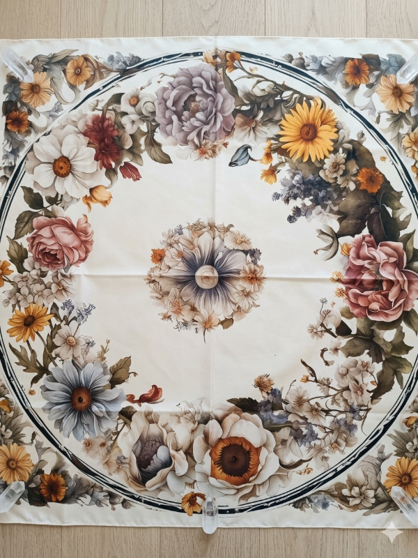 Producto - Paño Mandala botánico