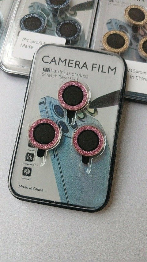Producto - Protector Camara Brillo Rosa